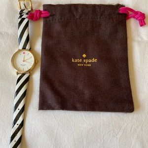 Kate Spade striped watch